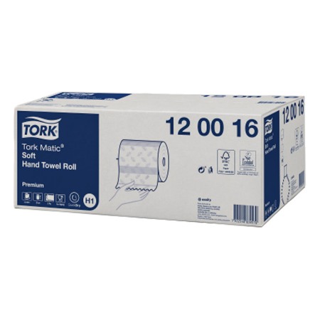 Rola prosop hartie maini Premium Delicat, 120m, 2 straturi, Tork Matic [1]