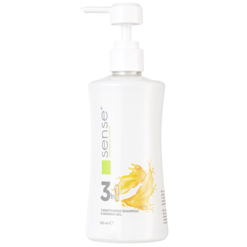 Sampon, balsam si gel de dus 330 ml  - Sense