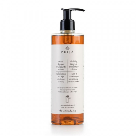 Cosmetice hoteliere - Sampon si gel de dus Prija 380 ml