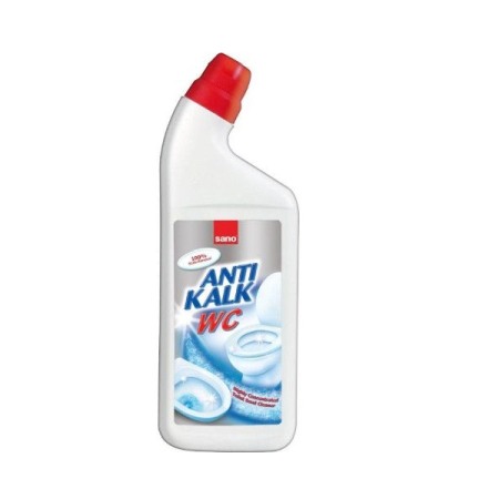 Detergenti toaleta - Sano, Detartrant gel concentrat pentru vasul de toaleta Anti Kalk, 750 ml