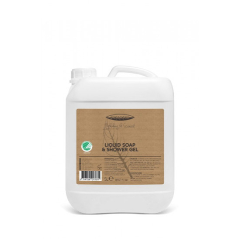 Gama de cosmetice hoteliere Dove - Sapun lichid si gel dus BOTANIKA Nordic Swan 5L – ECOLABEL – Capsuni si Vanilie