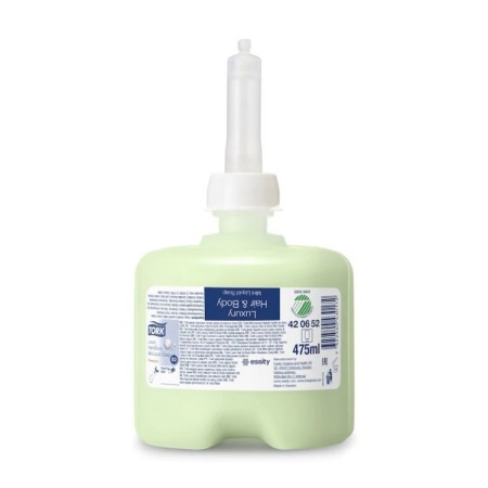 Sampon si gel de dus - Sapun Lichid Tork Hair&Body Luxury Mini, 475ml