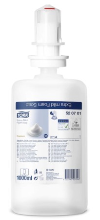Sapun spuma - Sapun spuma ultra delicat, 1l, Tork