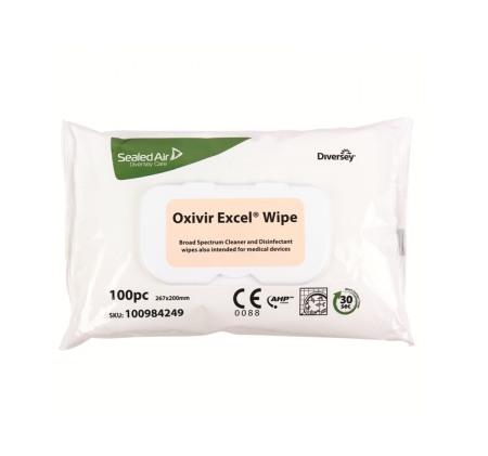 Dezinfectanti de suprafete - Servetele dezinfectante - DI Oxivir Excel Wipe - eficace impotriva celor 3 tulpini coronavirus