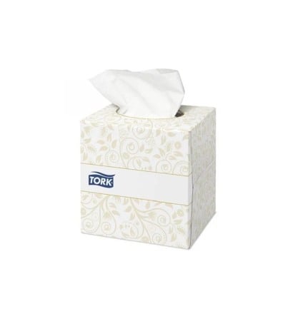 Servetele masa & faciale - Servetele Faciale, 2 straturi, Tork Cube Premium Extra Delicat, 100 buc.