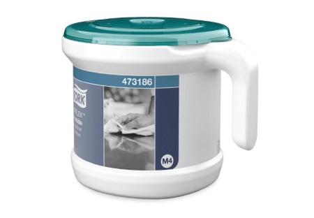 Sistem de Dozare cu Derulare CentralÄƒ Portabil Tork Reflex, Alb/turcoaz [2]