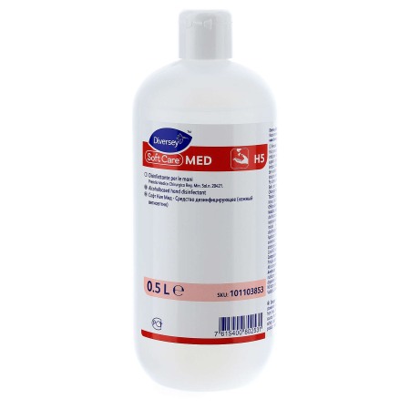 Dezinfectanti maini - Soft Care Med Gel alcoolic dezinfectant 0.5L