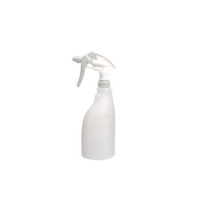 SpryBtl Trigger White - Flacon cu pulverizator gol alb 0.5L