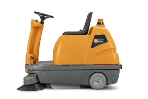 TASKI balimat 6500 RTU -  Mașină de măturat compactă, cu scaun pentru operator, pentru utilizare versatilă [1]