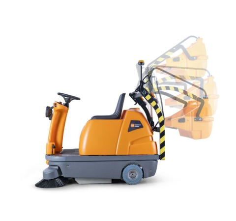 TASKI balimat 6500 HD RTU -  Mașină de măturat compactă, cu scaun pentru operator, pentru utilizare versatilă [2]