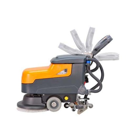 Taski, Masina automata compacta, pentru spalarea si uscarea pardoselilor, Taski Swingo 455B BMS, 900W, capacitate 20L, suprafata de lucru 68 cm [1]