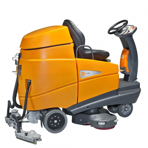 TASKI Mașină automată de spălat și uscat pardoseli  - TASKI swingo 4000, cu operator la bord [1]