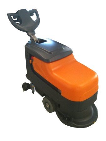 Masini de curatat si aspirat pardoseli dure - Taski, Masina profesionala automata compacta, pentru spalarea si uscarea pardoselilor, cu alimentare la retea TASKI Swingo 455 E, 1500W, front de lucru 43 cm, capacitate 22L