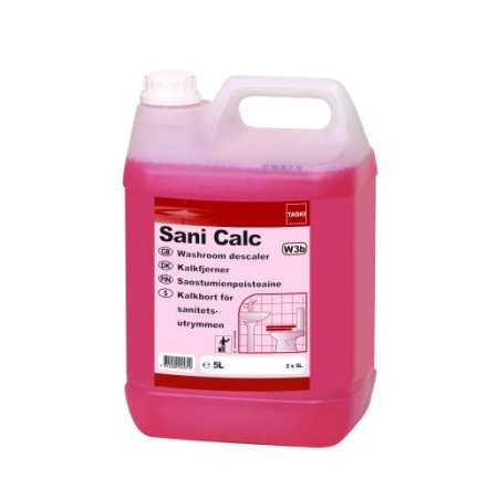 Detergenti toaleta - TASKI Sani Calc - Detartrant puternic profesional pentru grupuri sanitare, Taski Sani Calc, Diversey , 5L