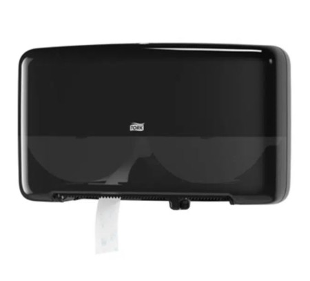 Dispensere hartie igienica - Tork dozator dublu rolÄƒ hÃ¢rtie igienicÄƒ mini jumbo, negru