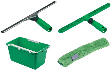 Produse de curatenie - UNGER Set ustensile curatare geamuri   ErgoTec  3 in 1 Advanced Kit