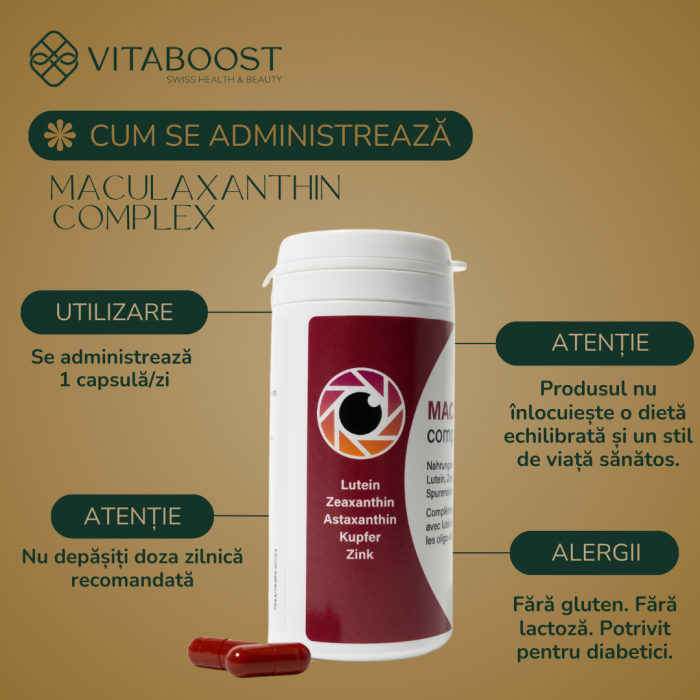 Maculaxanthin Complex - Supliment pentru Sănătatea Ochilor și Vedere Clară [5]