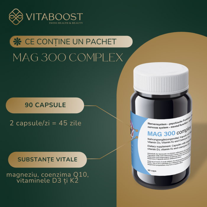 MAG 300 Complex - Supliment pentru Vedere, Energie și Sistem Imunitar [4]