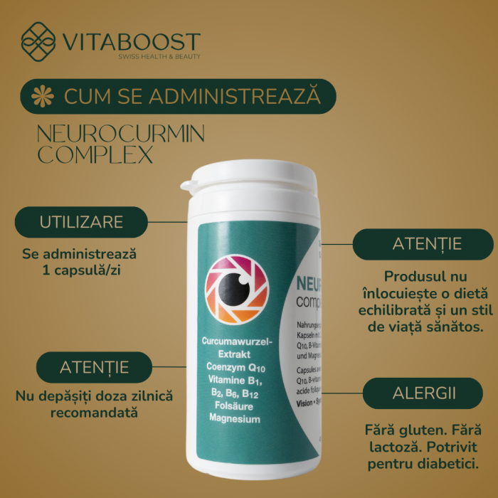 Neurocurmin Complex - Supliment pentru Vedere, Energie și Imunitate [5]