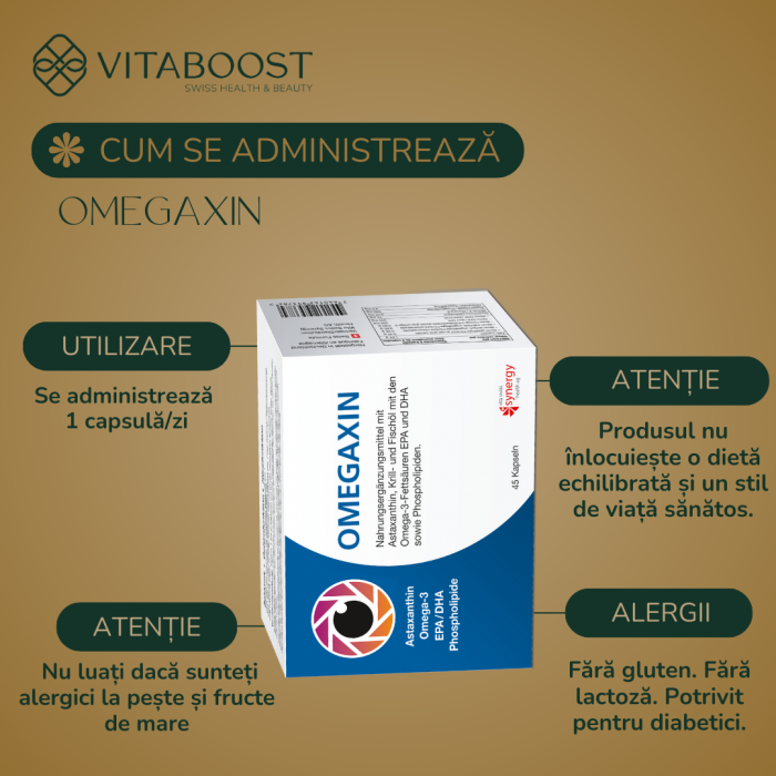 Omegaxin - Supliment Omega-3 pentru Vedere, Creier și Inimă [5]