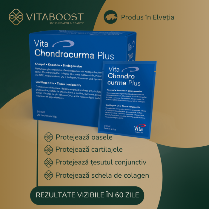Vita ChondroCurma Plus - Drink: Supliment pentru Articulații cu Colagen și Acid Hialuronic [3]