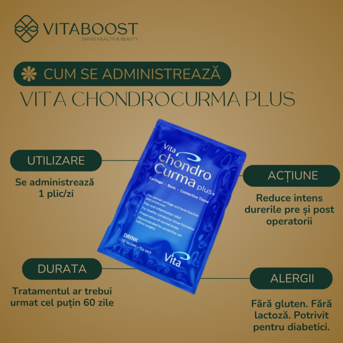 Vita ChondroCurma Plus - Drink: Supliment pentru Articulații cu Colagen și Acid Hialuronic [4]