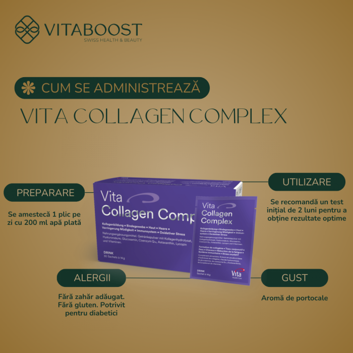 VITA COLLAGEN COMPLEX - DRINK colagen hidrolizat cu acid hialuronic [5]