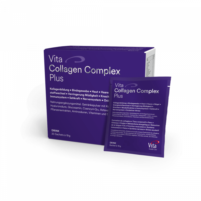 Vita Collagen Complex PLUS - Hidrolizat de Colagen pentru Piele, Păr, Unghii, Articulații, Oase [1]