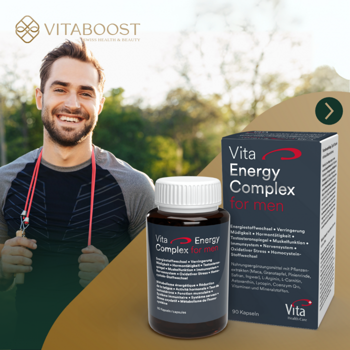 Vita Energy Complex for Men - Supliment pentru Energie, Testosteron și Imunitate [2]