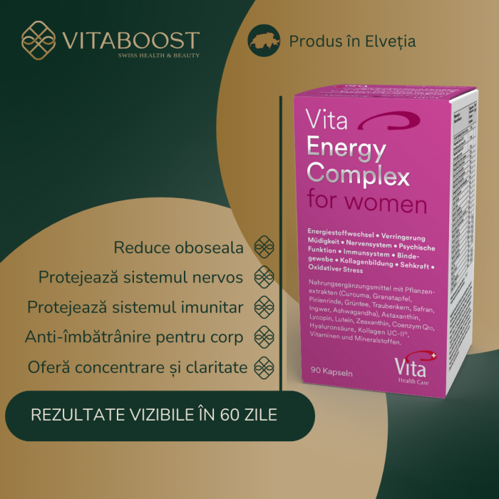 Vita Energy Complex for Women - Supliment Energie și Imunitate [3]