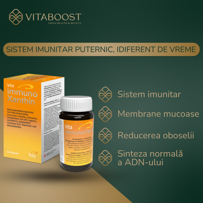 Capsule Vita Immunoxanthin - Supliment pentru Imunitate și Reducerea Oboselii [3]