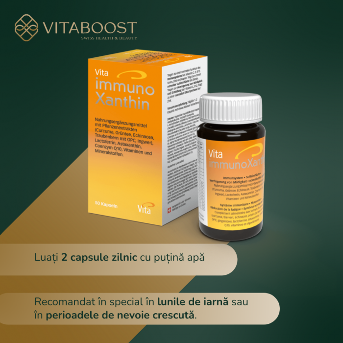 Capsule Vita Immunoxanthin - Supliment pentru Imunitate și Reducerea Oboselii [4]