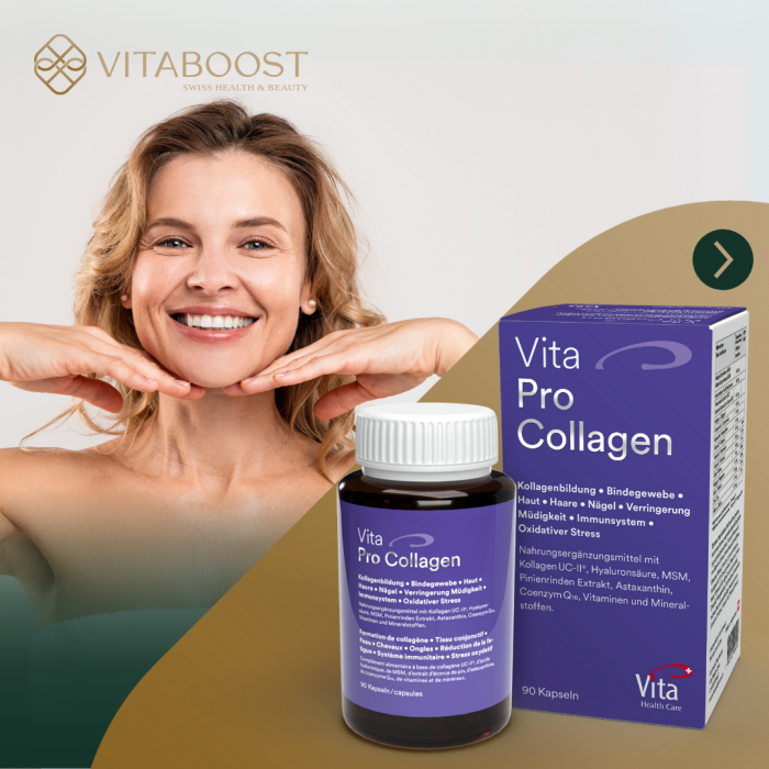 Vita Pro Collagen - Supliment Alimentar pentru Piele, Articulații și Sistem Imunitar [2]