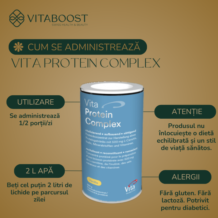 Vita Protein Complex - Pudră Proteică pentru Masă Musculară și Energie [4]