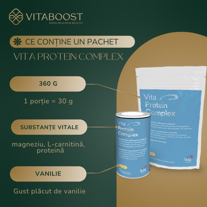 Vita Protein Complex - Pudră Proteică pentru Masă Musculară și Energie [5]