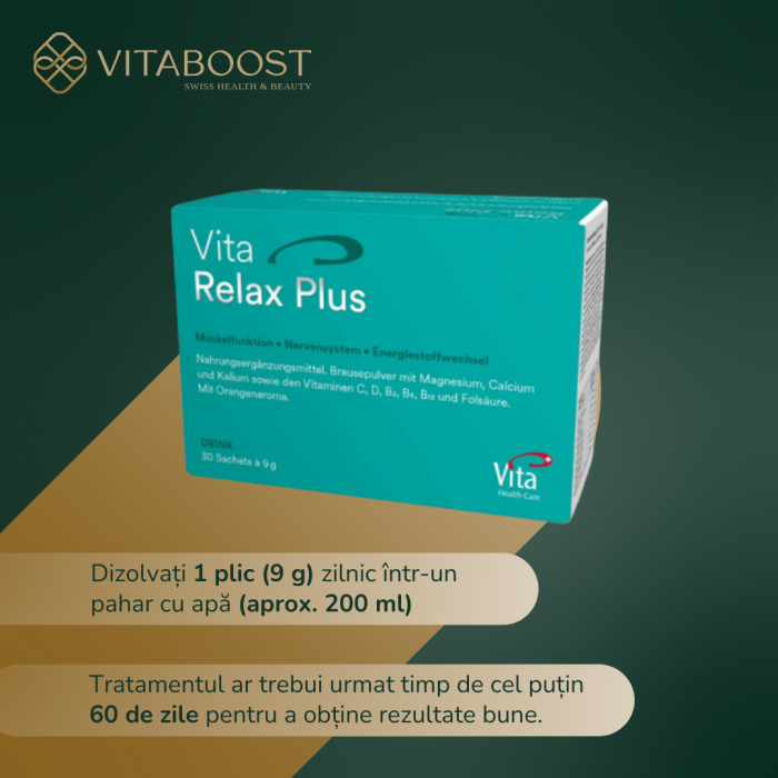 Vita Relax Plus Drink - Supliment pentru Funcția Musculară și Sistemul Nervos [5]