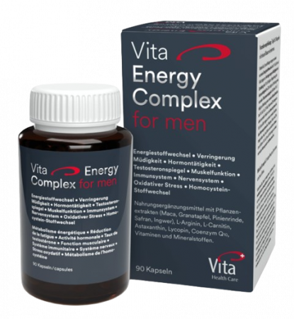 Pentru energie - Vita Energy Complex for Men - Supliment pentru Energie, Testosteron și Imunitate