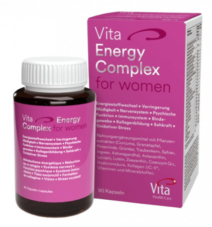Pentru energie - Vita Energy Complex for Women - Supliment Energie și Imunitate