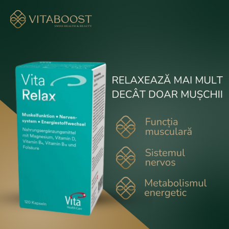 Vita Relax - Supliment Mușchi și Sistem Nervos cu Magneziu și Vitamine [2]