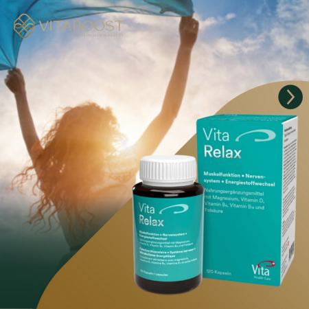 Vita Relax - Supliment Mușchi și Sistem Nervos cu Magneziu și Vitamine [1]