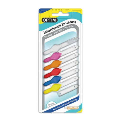 Periuțe interdentare OPTIM asortate, blister x 6 buc. [1]