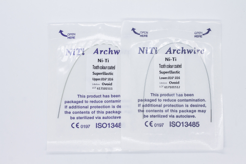 Arcuri ortodontice - Arc ortodontic NiTi fizionomic rectangular superior