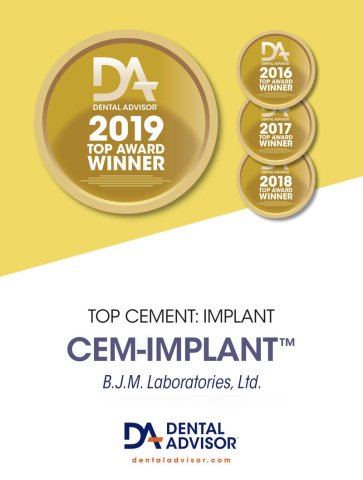 CEM-Implant - Ciment rășină pentru cimentări provizorii de lungă durată pe implanturi [2]