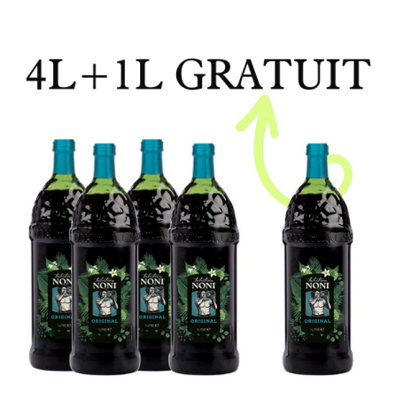 Produse - Suc Tahitian Noni Original 4L+1L GRATUIT