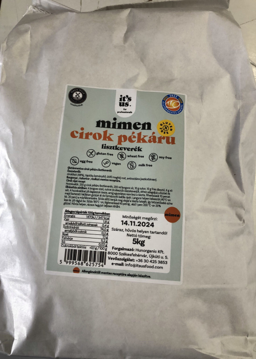 Amestec de Faina pentru Panificatie fara Gluten, cu Sorg 5kg Its'us Mimen [1]