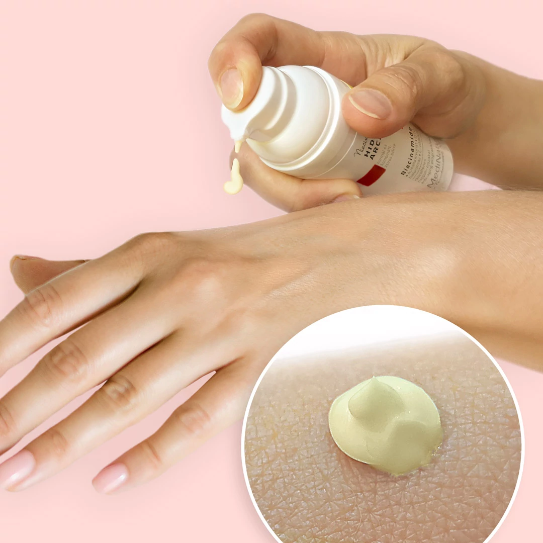 MediNatural Cremă hidratantă cu Niacinamidă – anti-aging, matifiantă, 50ml [3]