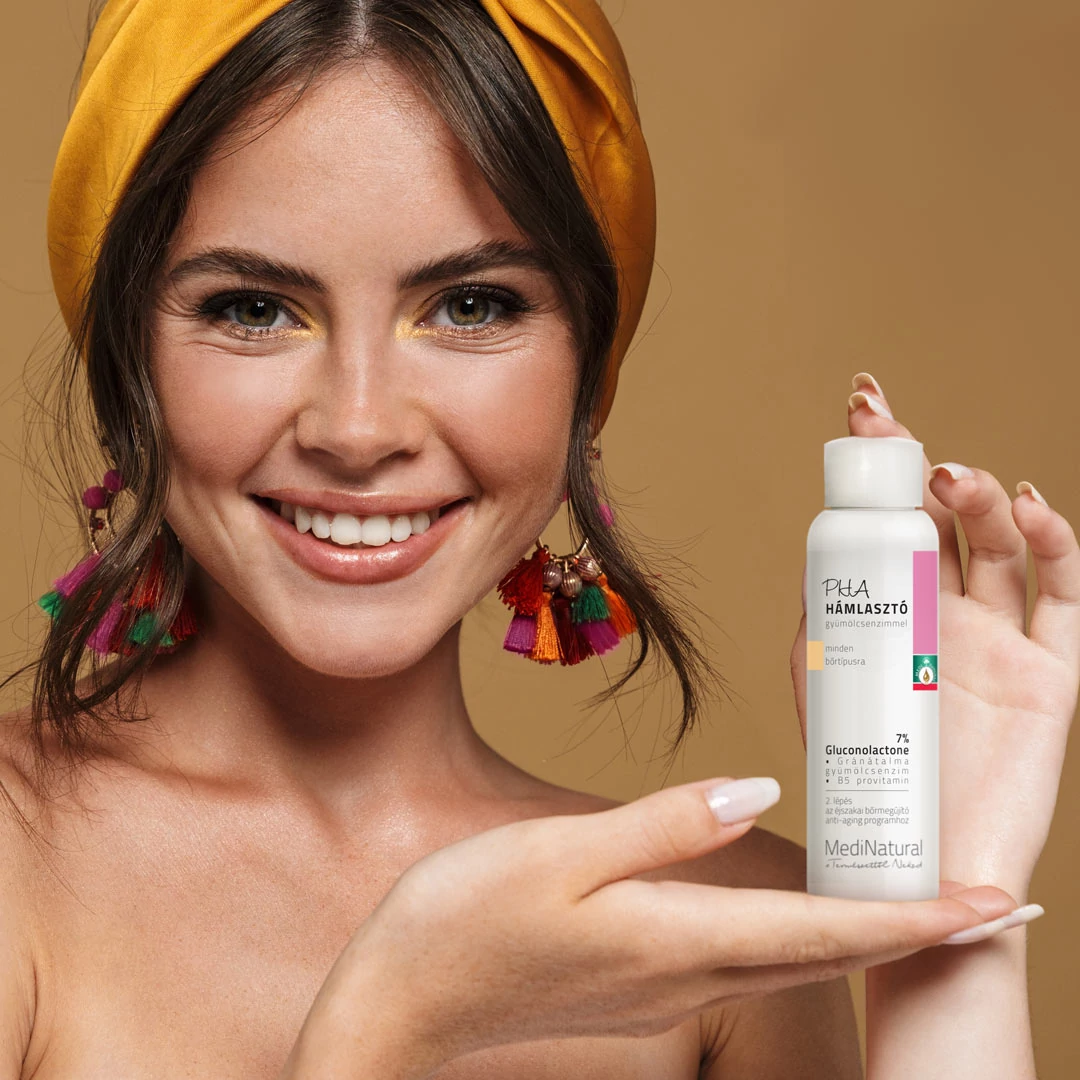 MediNatural Exfoliant PHA 7% cu enzimă de fructe – 100 ml [1]