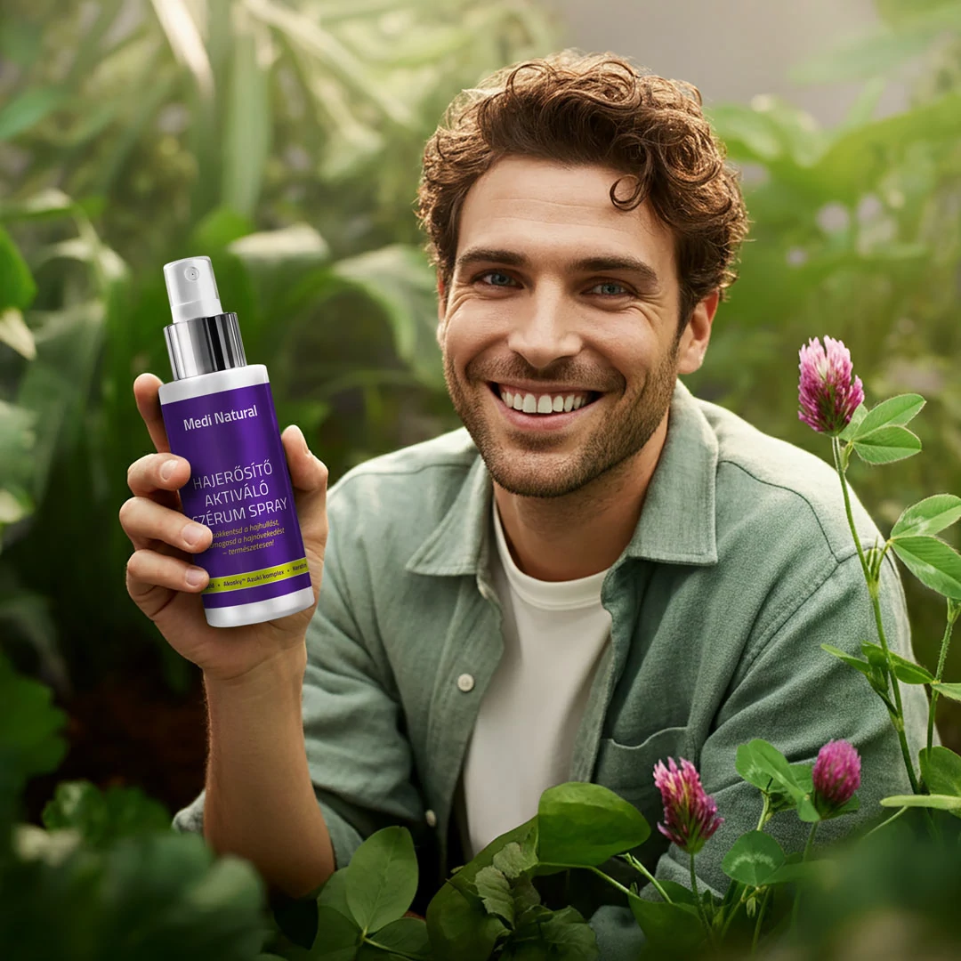 MediNatural Spray Activator pentru Fortifierea Părului – cu peptide, keratină și extracte vegetale, 100 ml [2]