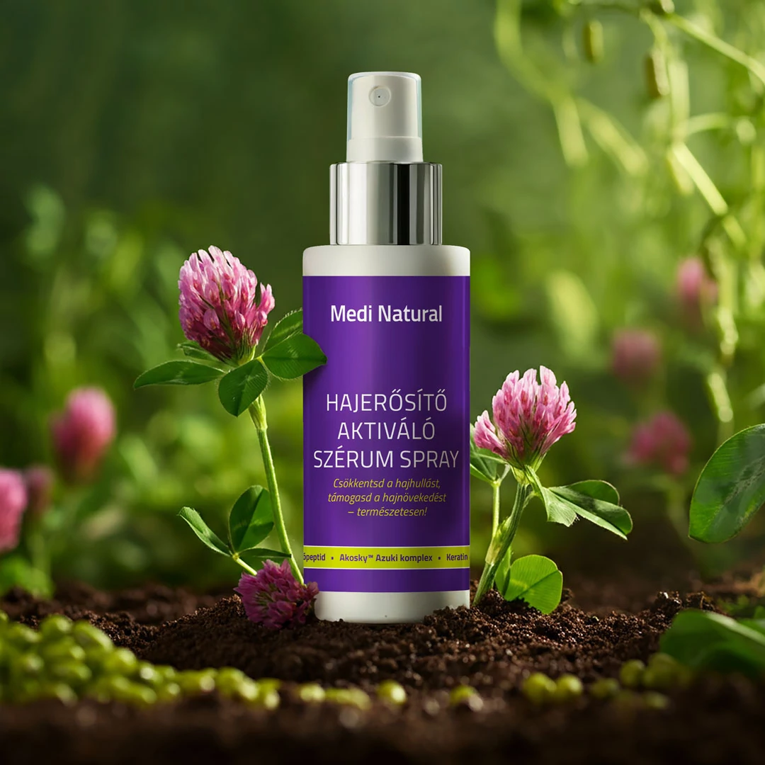 MediNatural Spray Activator pentru Fortifierea Părului – cu peptide, keratină și extracte vegetale, 100 ml [1]