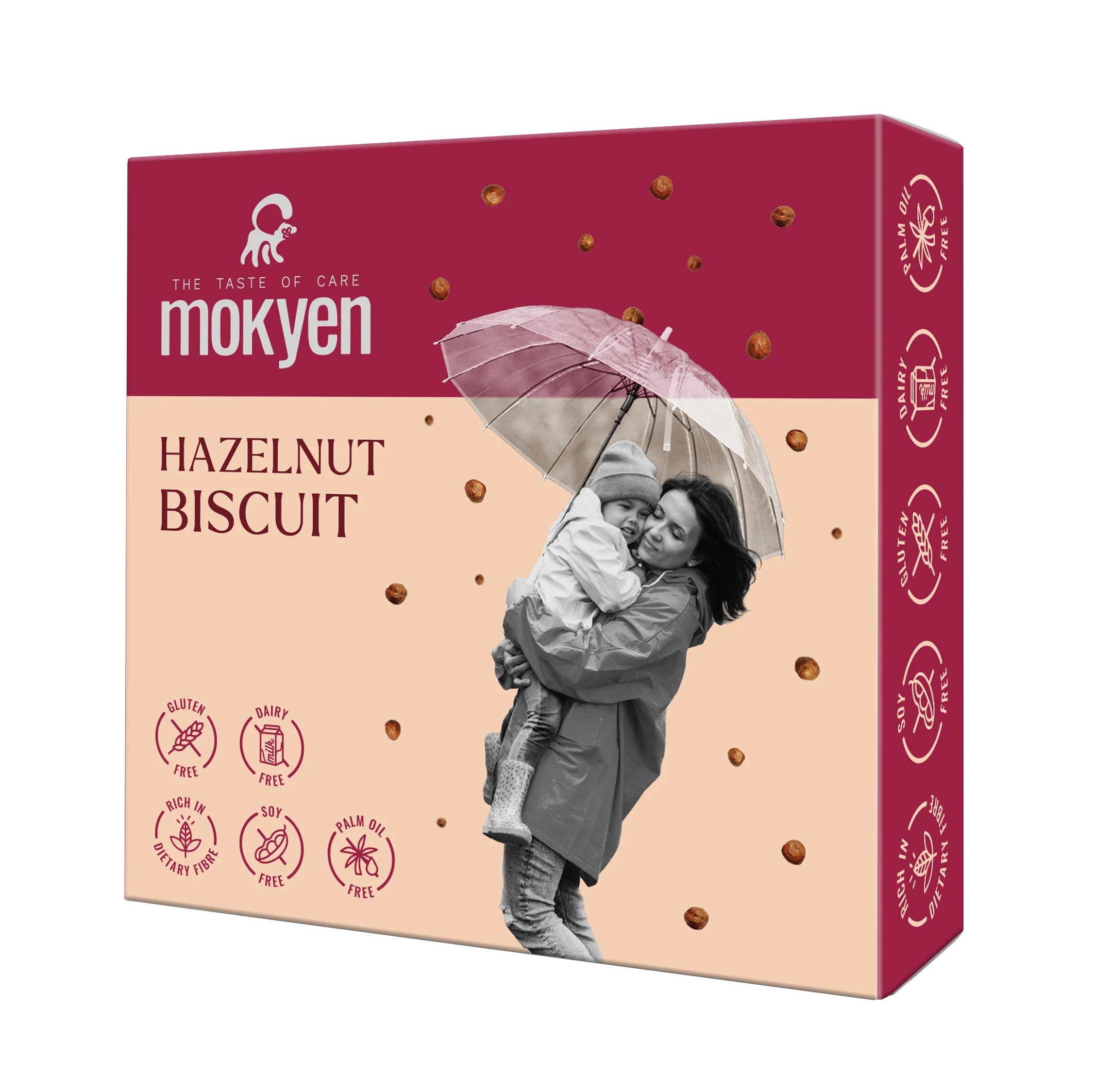 MOKYEN Biscuit cu alune de pădure – 50g [1]